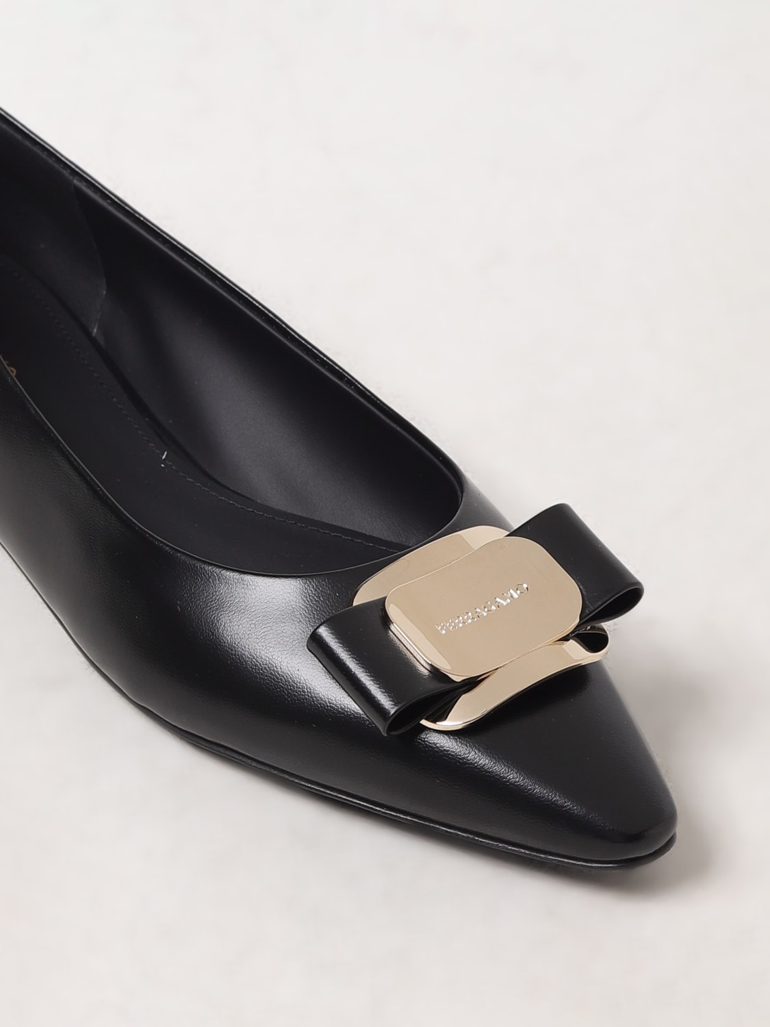 Ferragamo pointed flats best sale