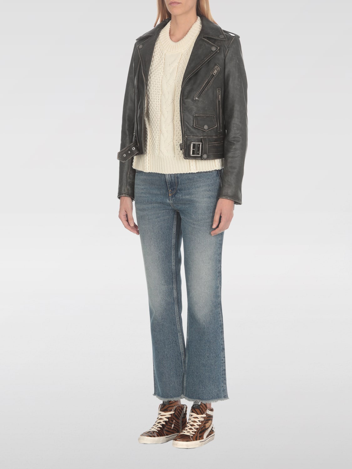 GOLDEN GOOSE: Jeans woman - Blue | Golden Goose jeans