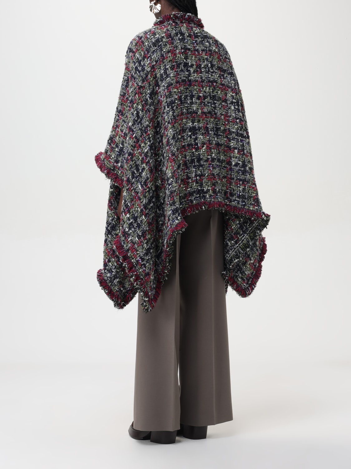 ETRO CAPE: Cape woman Etro, Red - Img 3