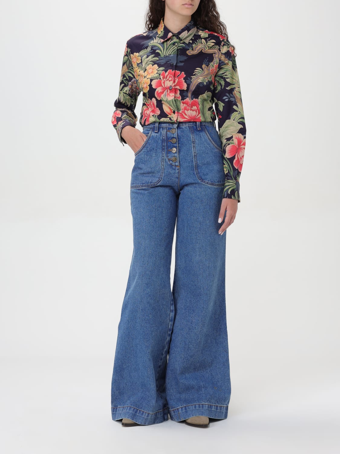 ETRO JEANS: Jeans woman Etro, Blue - Img 2