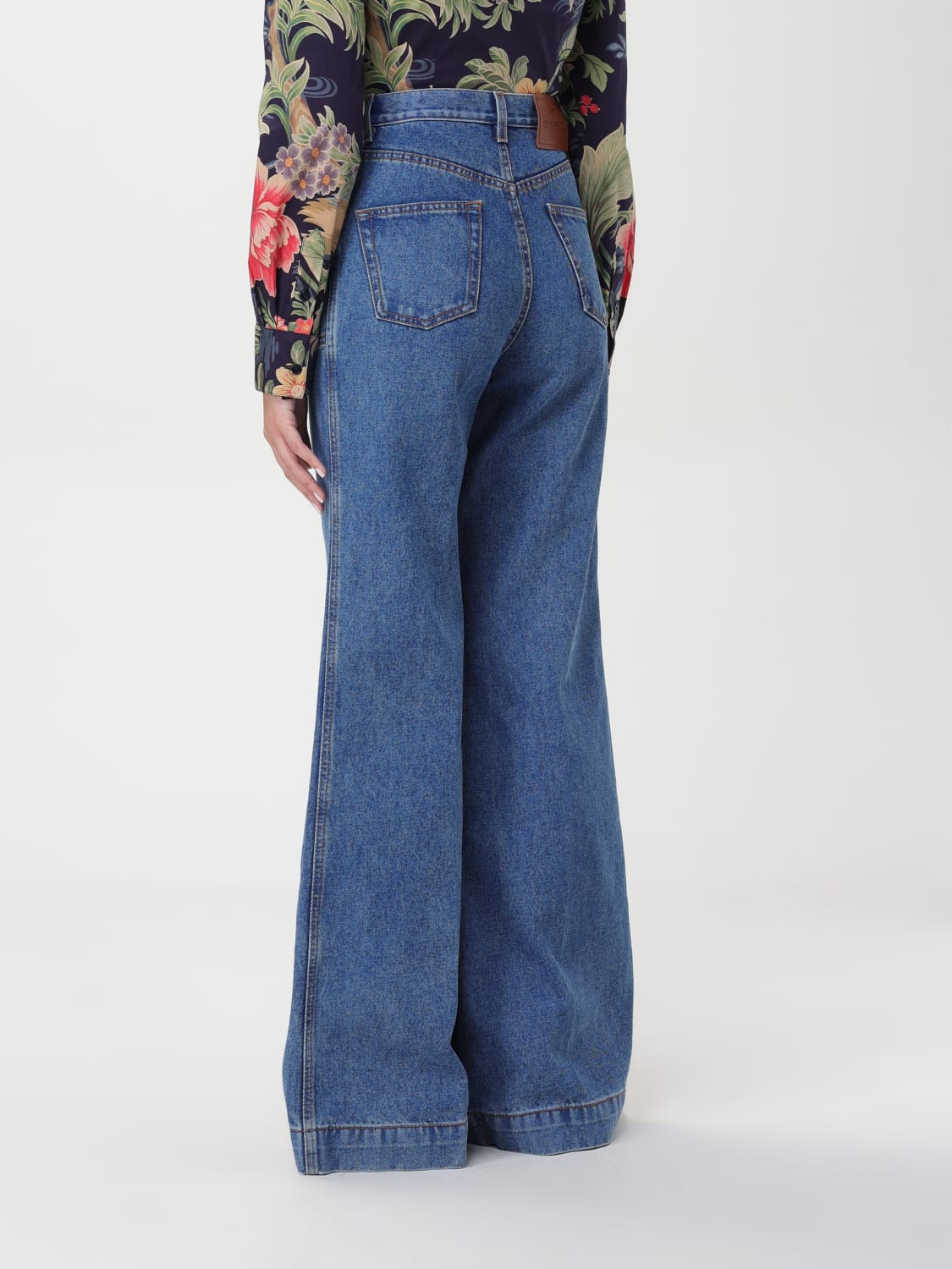 ETRO JEANS: Jeans woman Etro, Blue - Img 3