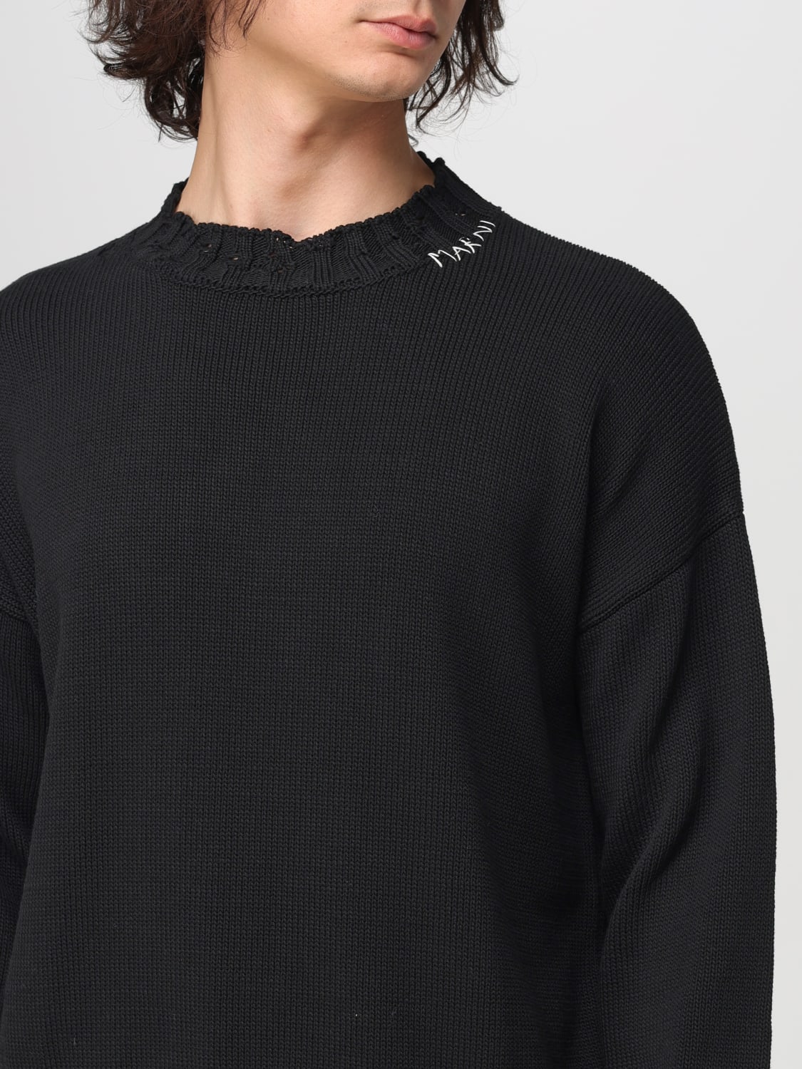 MARNI SWEATER: Sweater men Marni, Black - Img 5