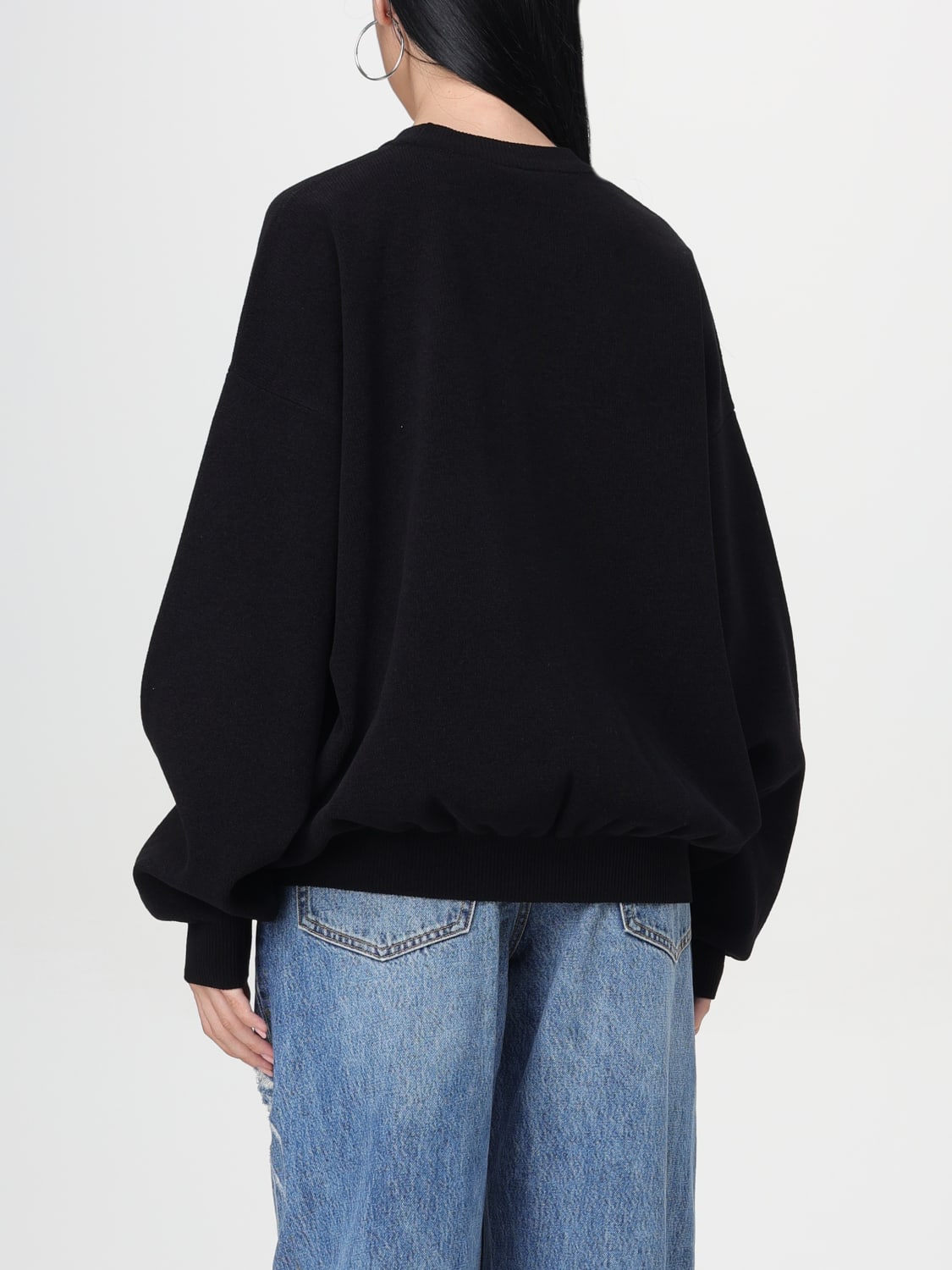 ALEXANDER WANG MAGLIA: Maglia basic Alexander Wang, Nero - Img 3