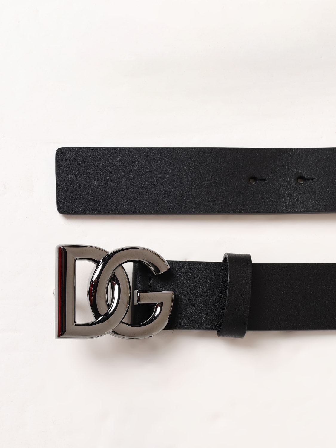 DOLCE & GABBANA BELT: Belt men Dolce & Gabbana, Black 2 - Img 2