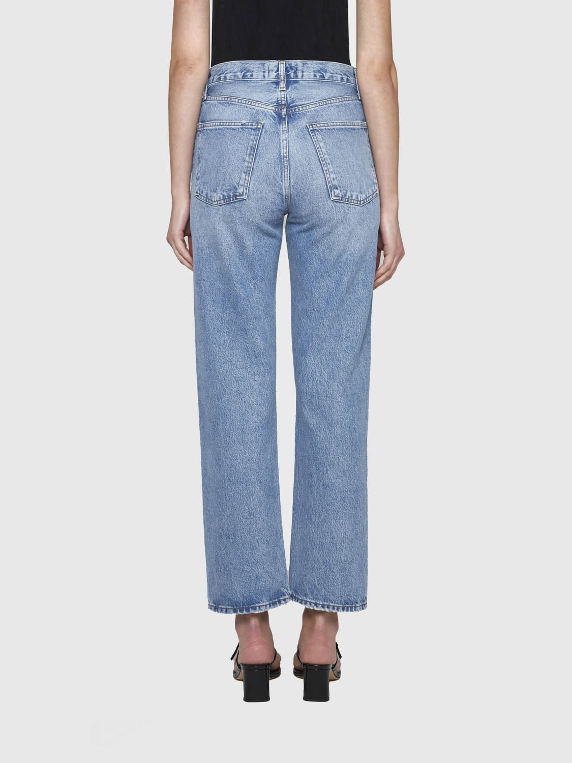 デニム・ジーパン AGOLDE Woman Jeans Denim A91521535 CLARASIG Agoldeアウトレット：ジーンズ レディース - デニム | GIGLIO