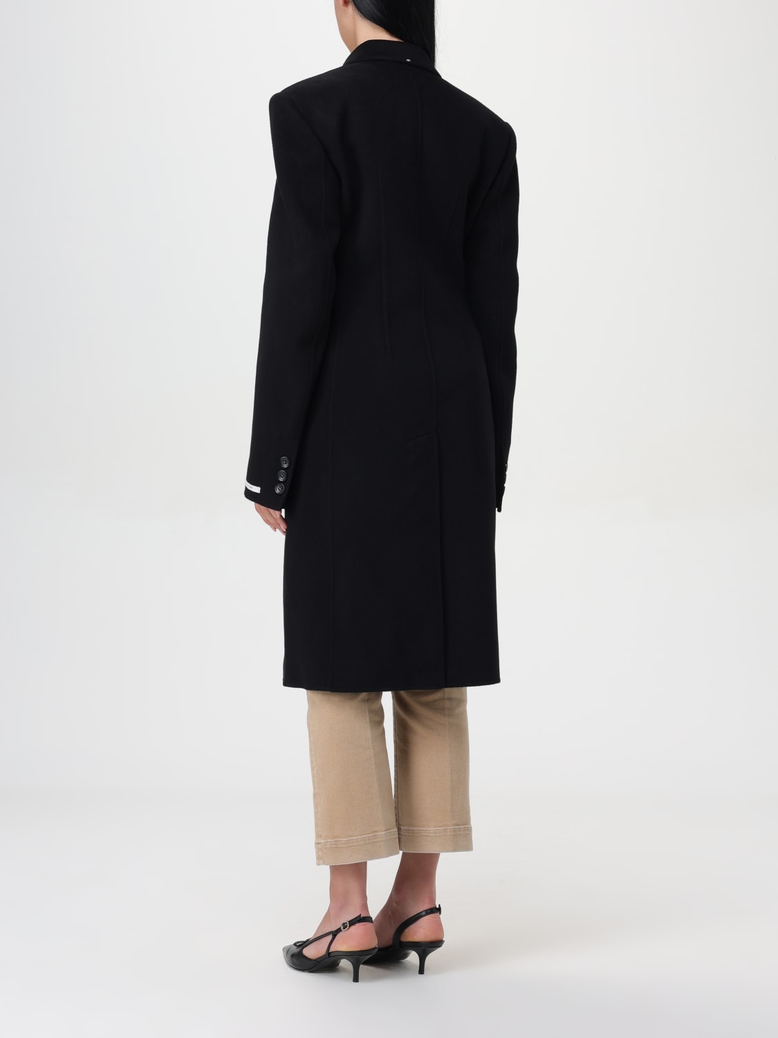 コート SPORTMAX COAT (2422016042600 001) SPORTMAX: Coat woman - Sand | Sportmax coat 2422016042600