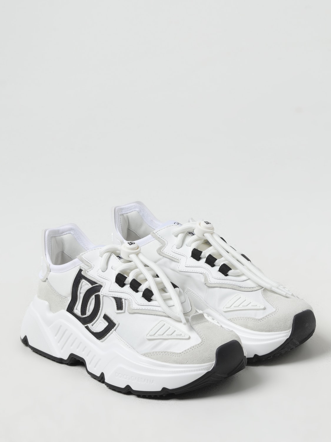 スニーカー DOLCE  GABBANA Women Sneakers CK1908AQ04080001 White Mixed-material Daymaster sneakers in White for Women