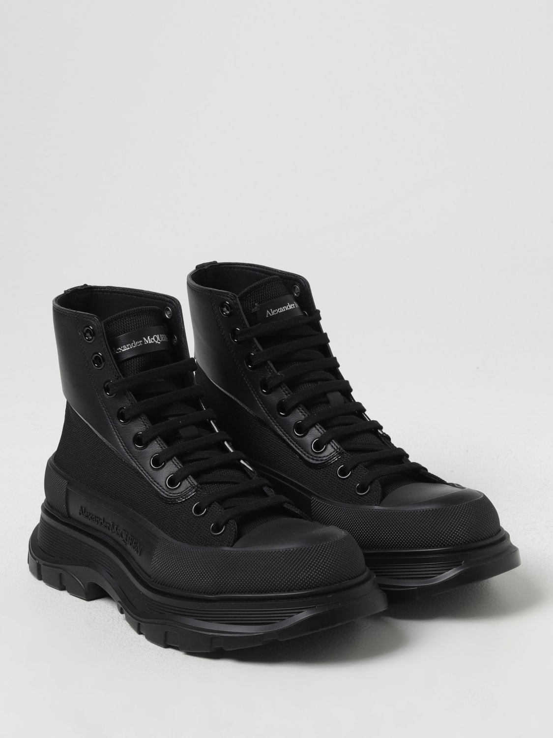 ALEXANDER MCQUEEN BOOTS: Boots men Alexander McQueen, Black - Img 2