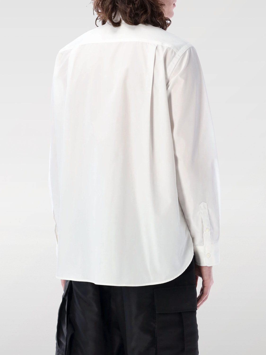 4新品 sacai メンズ S ロゴ パッチ スウェット シャツ ダーク