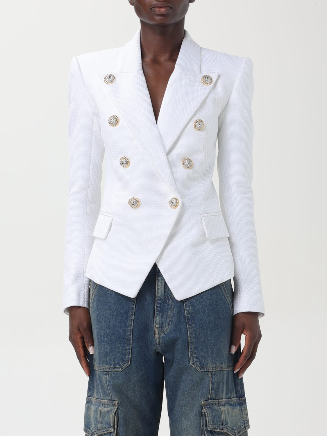 Giglio Blazer a doppiopetto Balmain