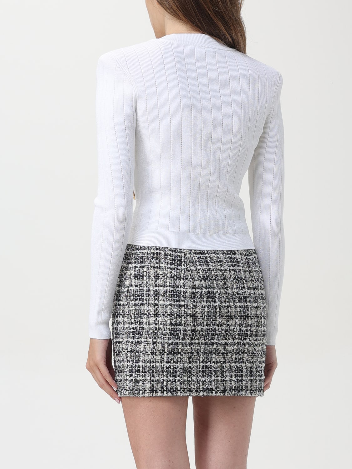 BALMAIN PULL: Pull femme Balmain, Blanc - Img 3