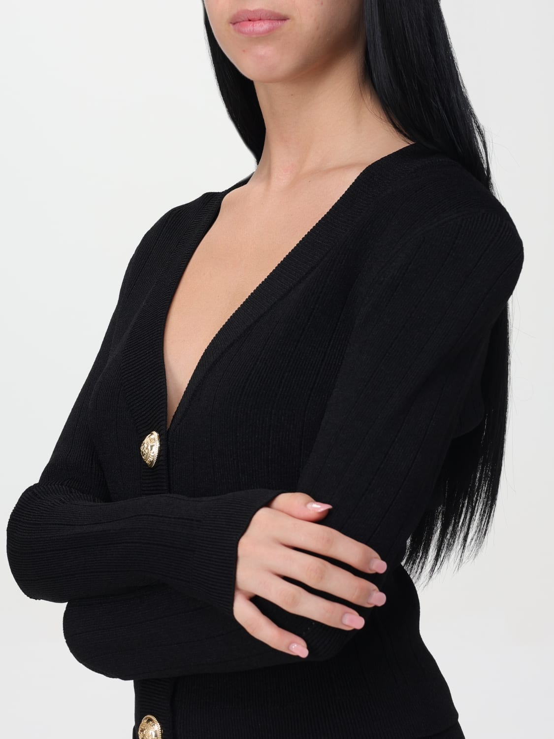 BALMAIN PULL: Pull femme Balmain, Noir - Img 5