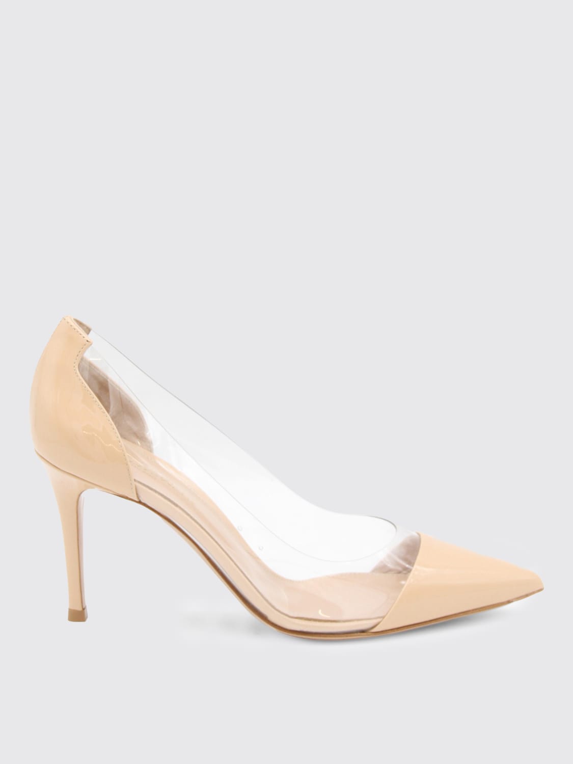 Giglio Décolleté Gianvito Rossi in vernice e pvc