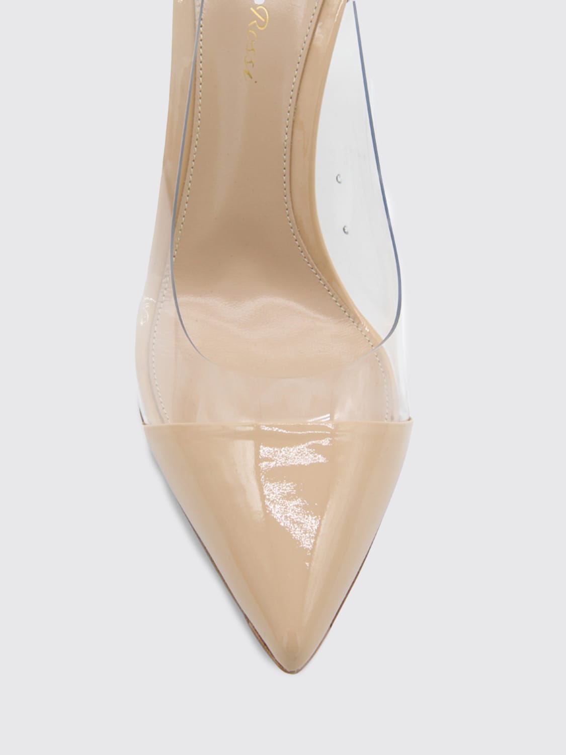 GIANVITO ROSSI PUMPS: High heel shoes woman Gianvito Rossi, Nude - Img 4