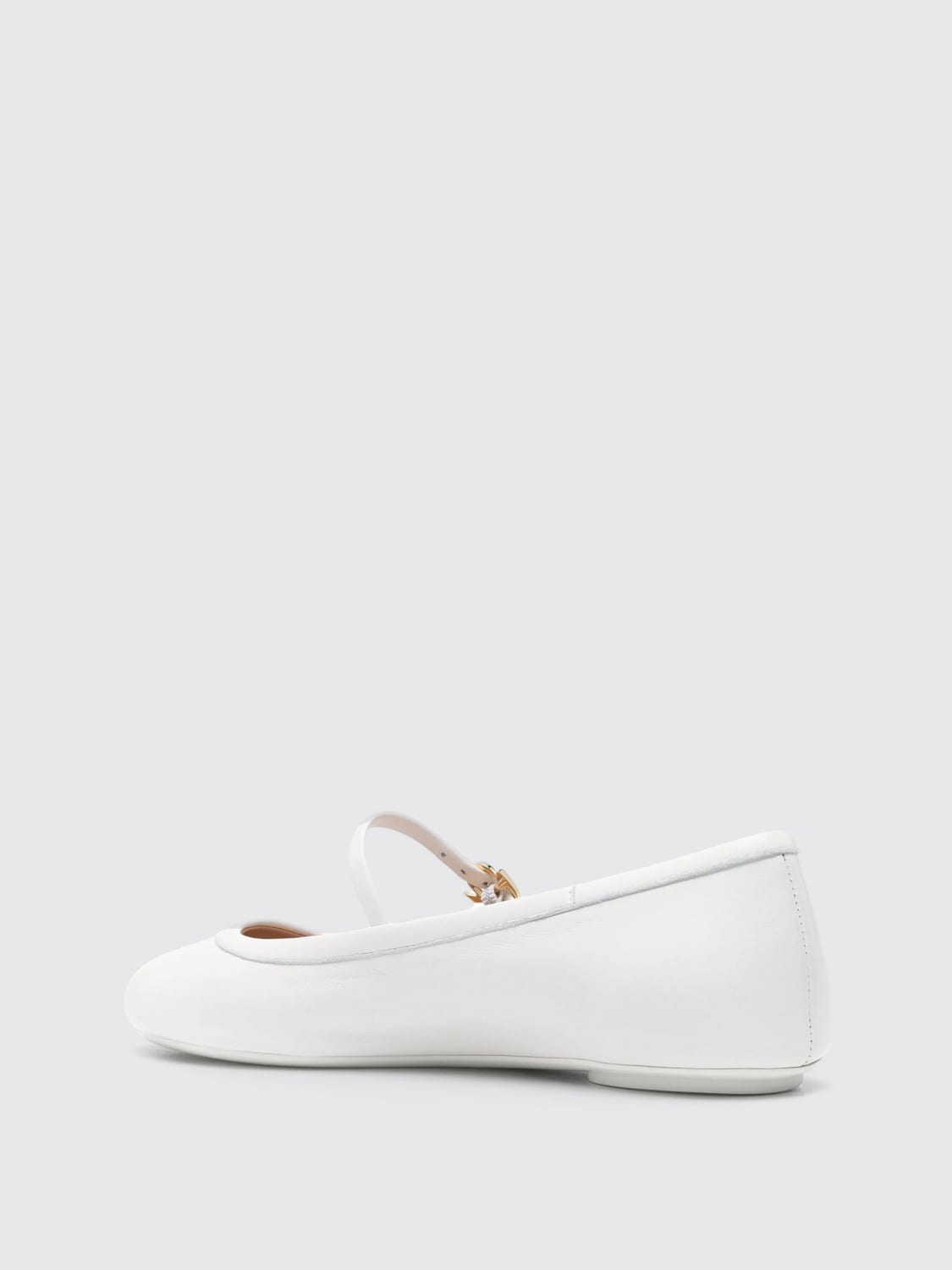 GIANVITO ROSSI BALLET FLATS: Ballet flats woman Gianvito Rossi, White - Img 3