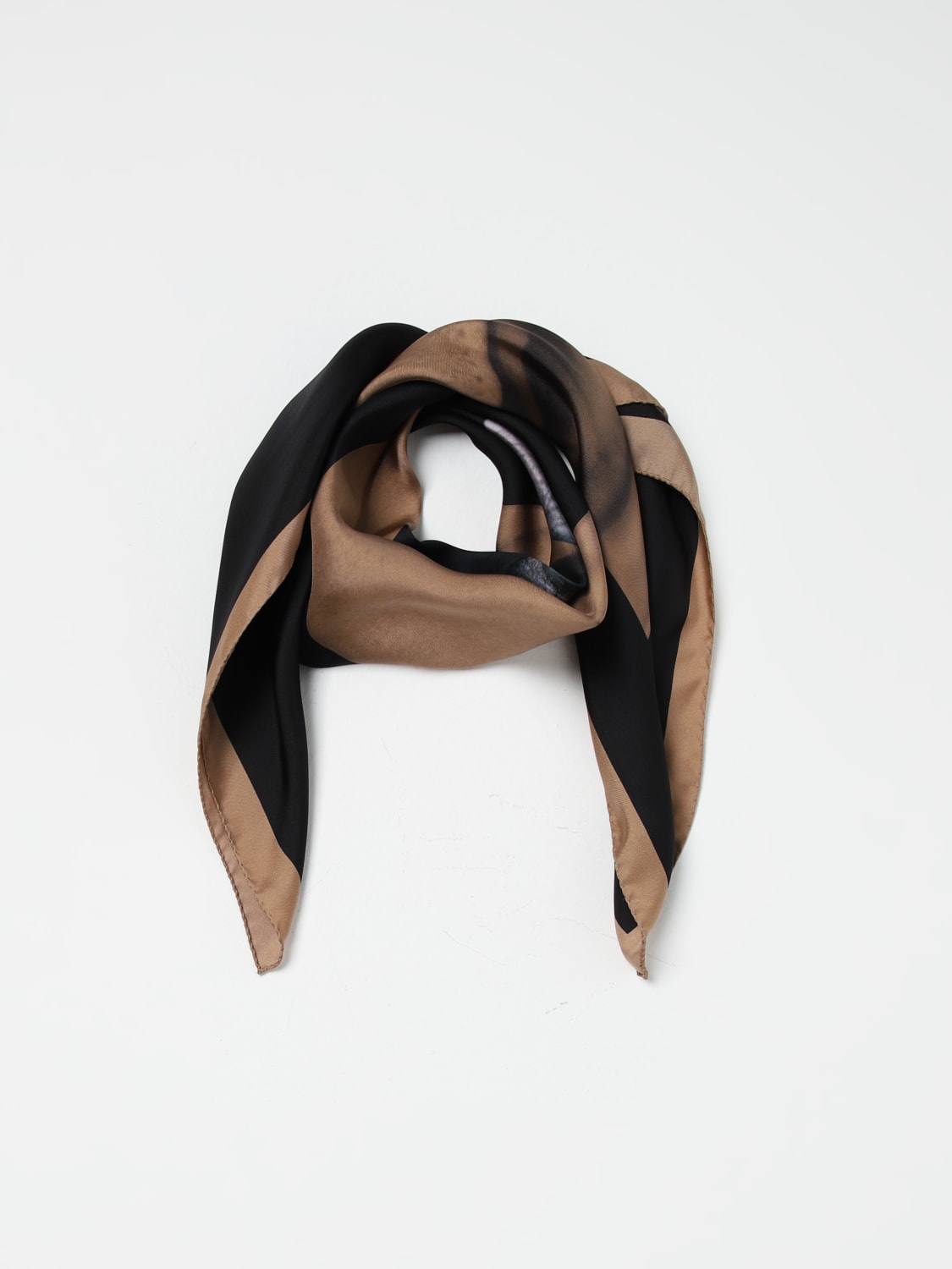 MAX MARA SCARF: Scarf woman Max Mara, Camel - Img 2