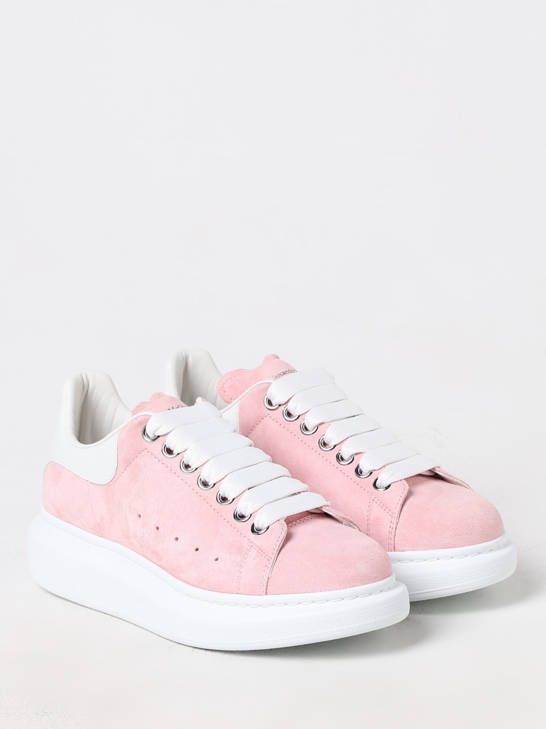 Alexander mcqueen sneakers pink glitter online