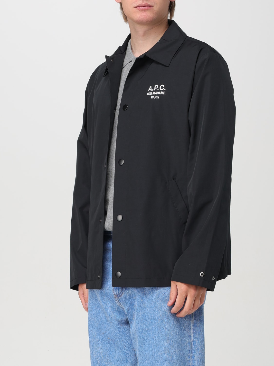 A.P.C. JACKET: Jacket men A.P.C., Black - Img 4