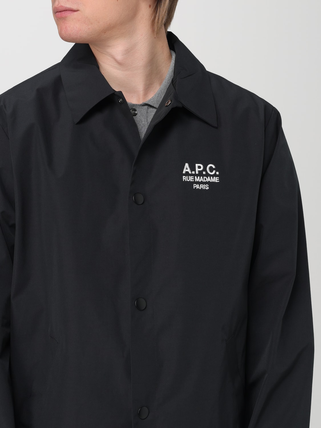 A.P.C. JACKET: Jacket men A.P.C., Black - Img 5