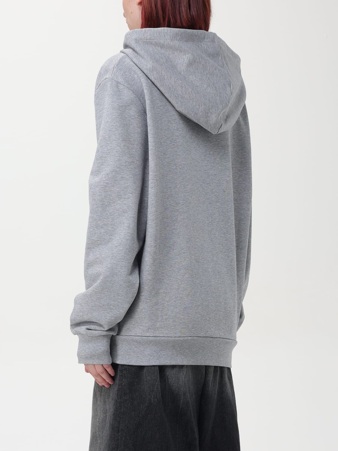 A.P.C. SWEATSHIRT: Sweatshirt woman A.P.C., Grey - Img 2