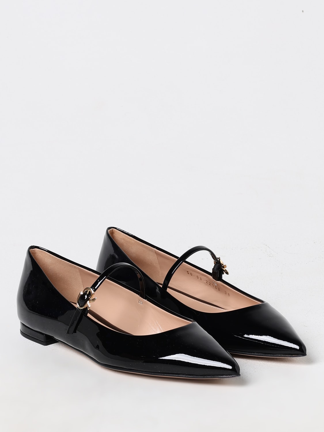 GIANVITO ROSSI BALLET FLATS: Ballet flats woman Gianvito Rossi, Black - Img 2