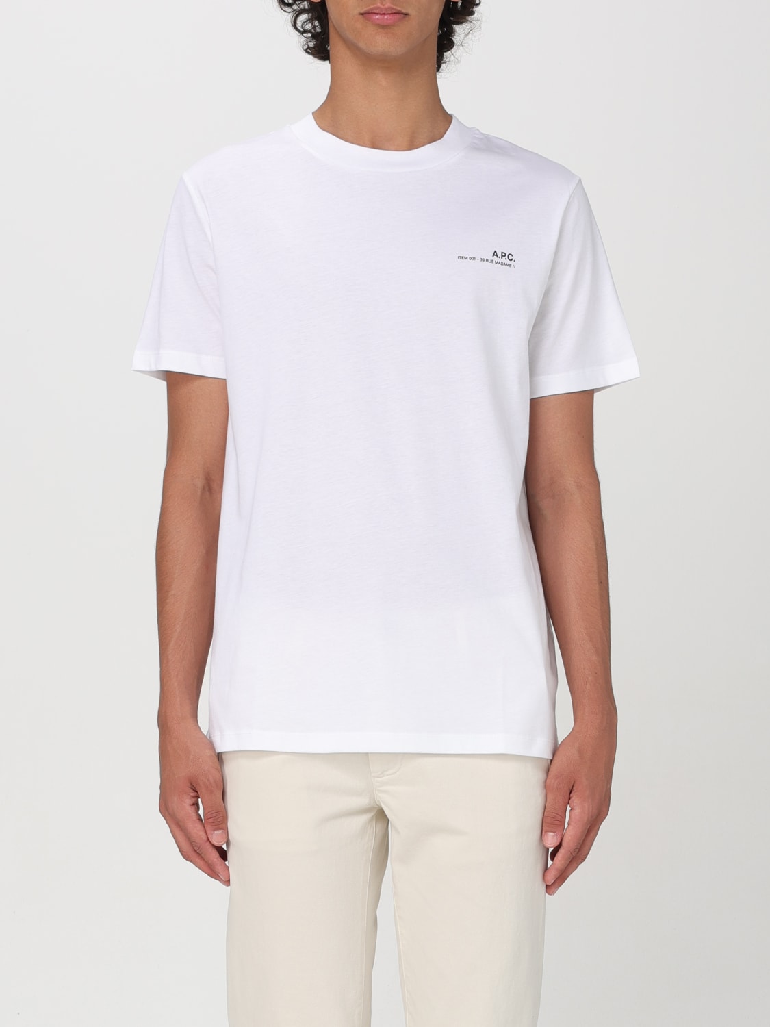 Giglio T-shirt A.P.C. in cotone con logo