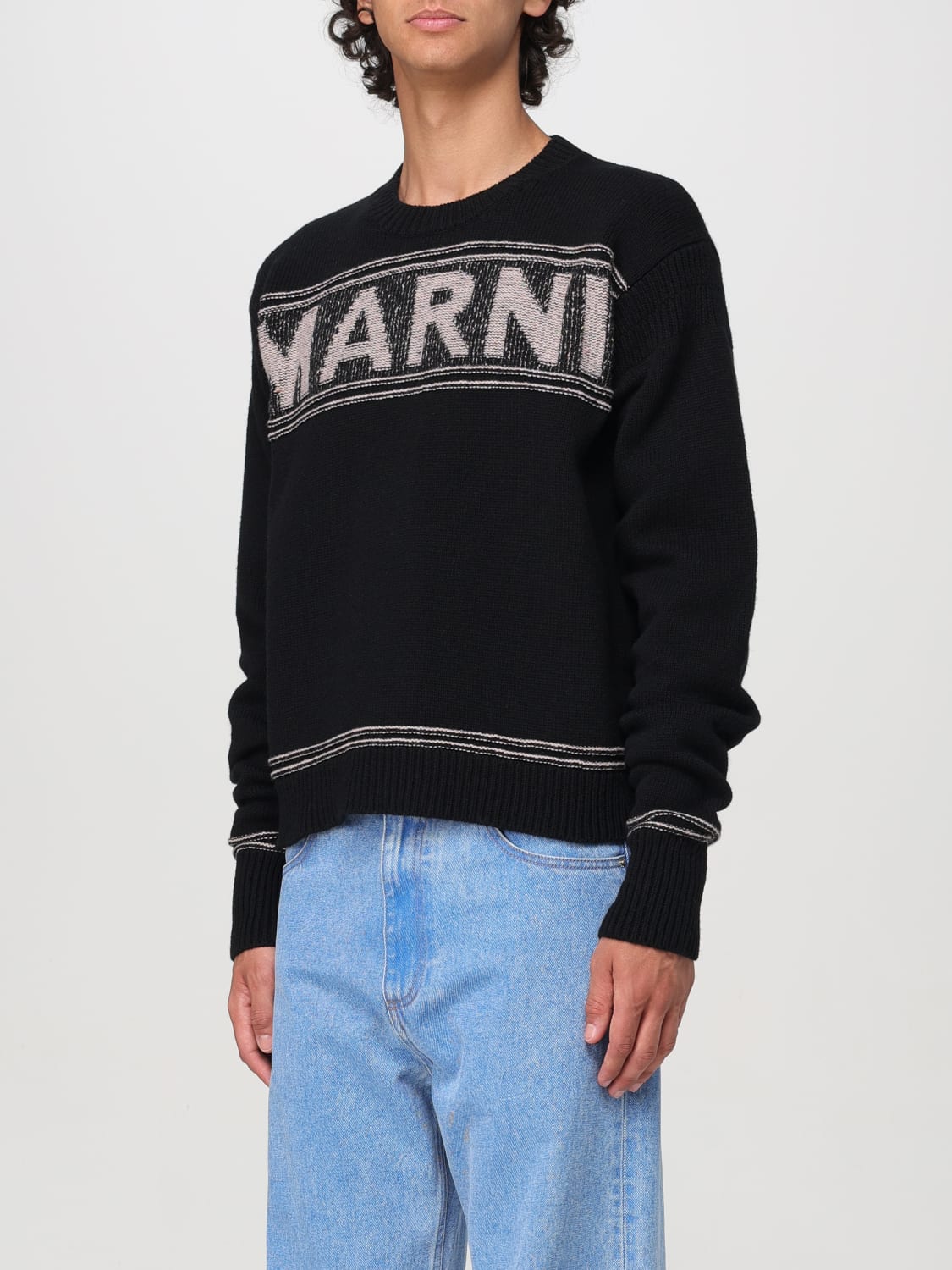 MARNI SWEATER: Sweatshirt men Marni, Black - Img 4