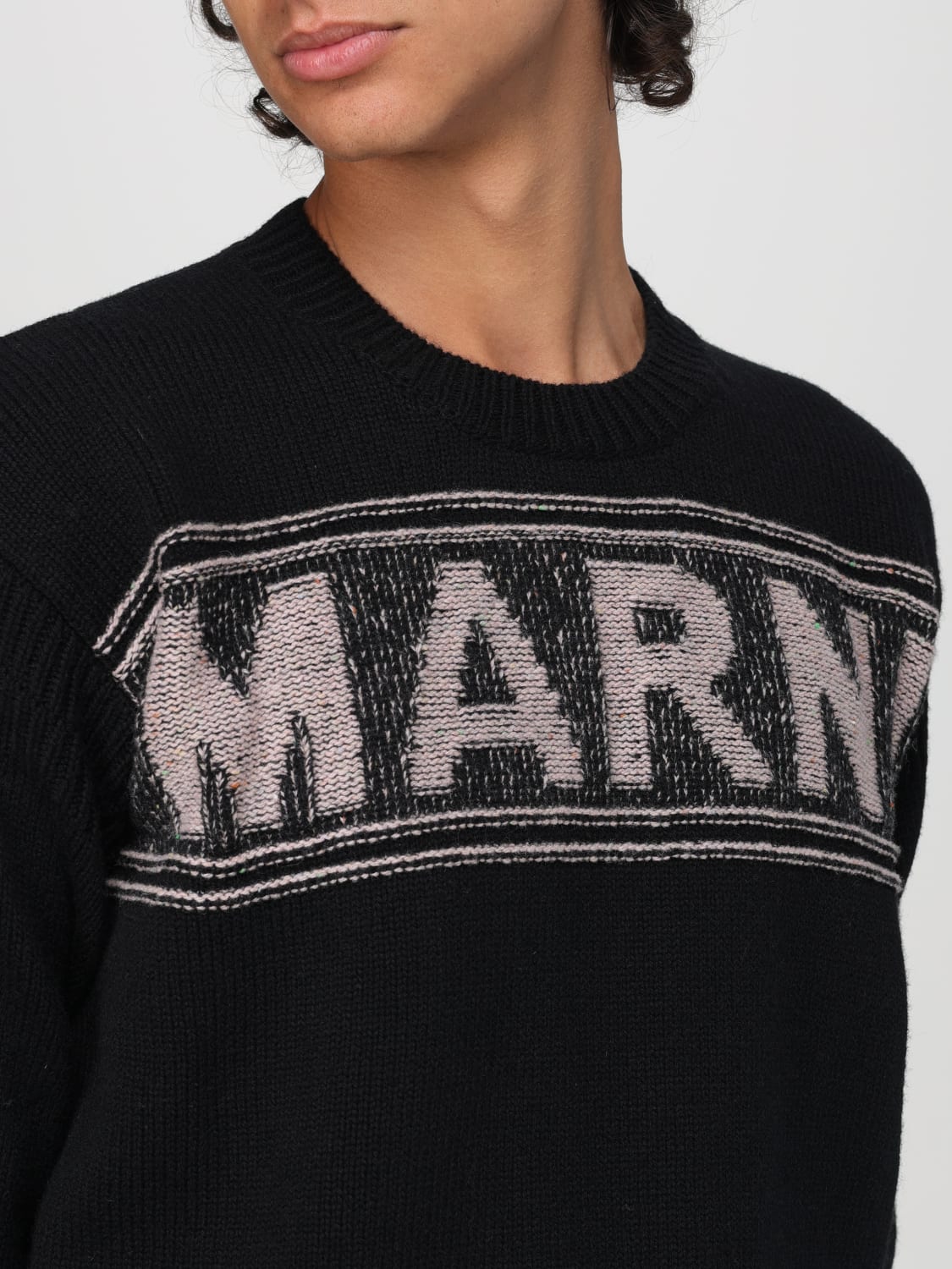 MARNI PULLOVER: Sweatshirt herren Marni, Schwarz - Img 5