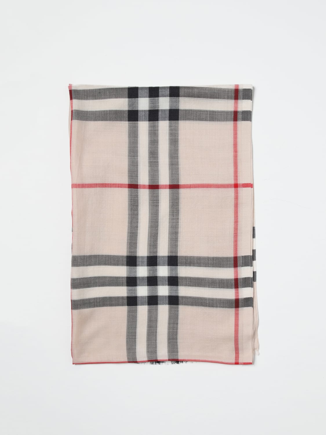 Giglio Sciarpa Vintage Check Burberry in misto lana jacquard