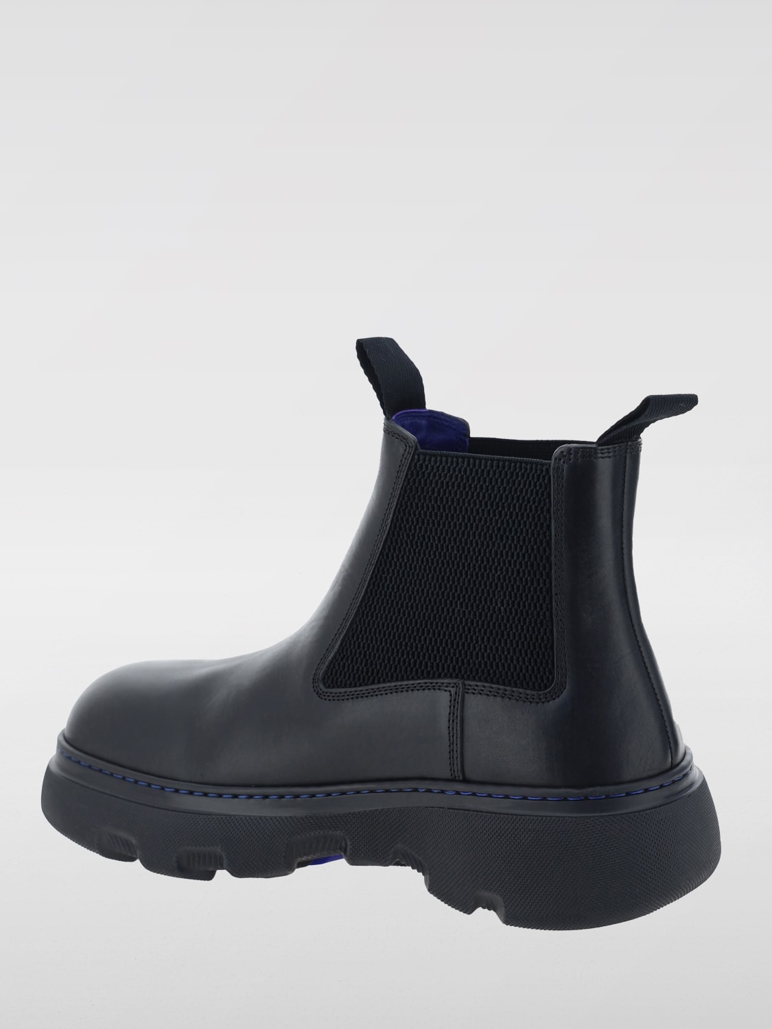 BURBERRY BOOTS: Boots men Burberry, Black - Img 2