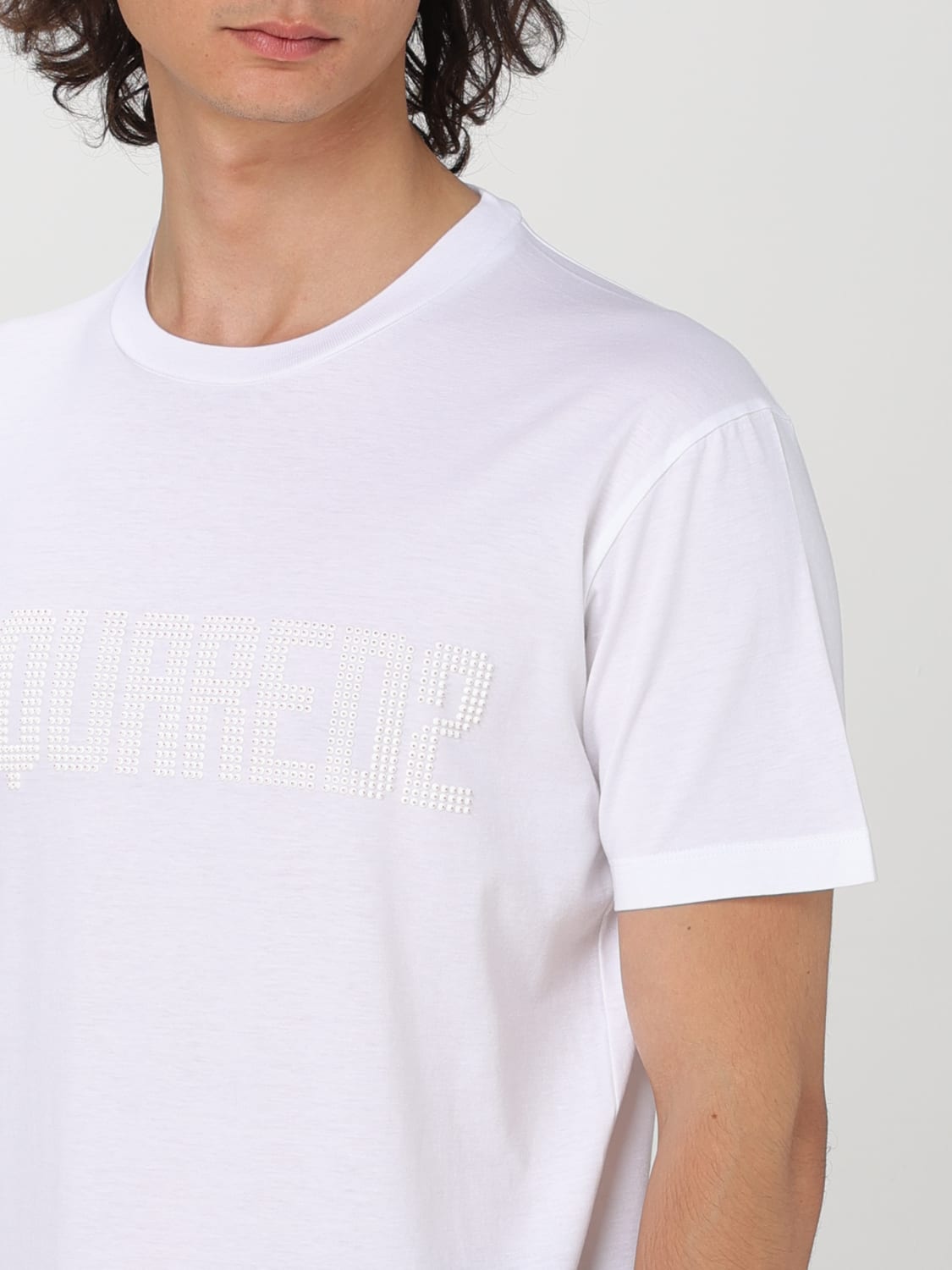 DSQUARED2 T-SHIRT: T-shirt men Dsquared2, White - Img 3