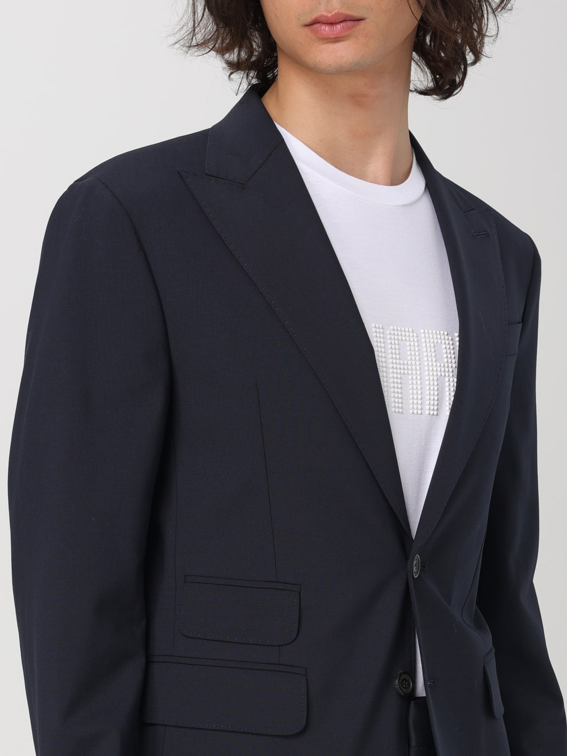 DSQUARED2 SUIT: Suit men Dsquared2, Blue - Img 4