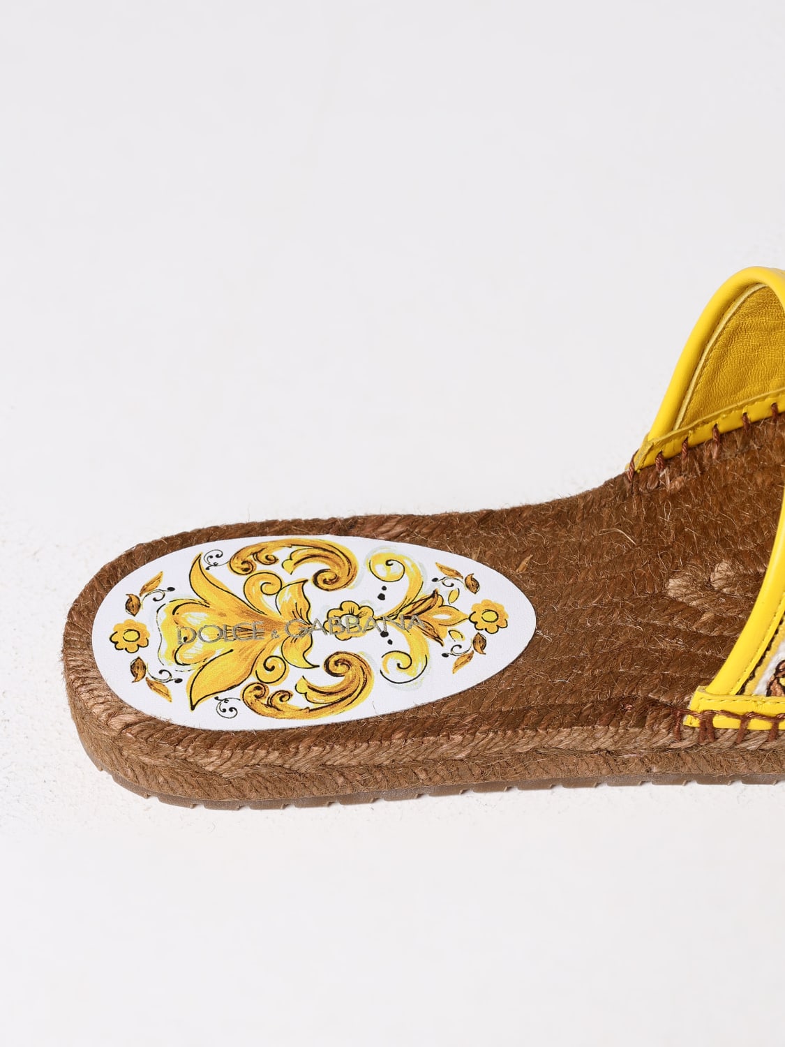 DOLCE & GABBANA FLAT SANDALS: Espadrilles woman Dolce & Gabbana, Multicolor - Img 4