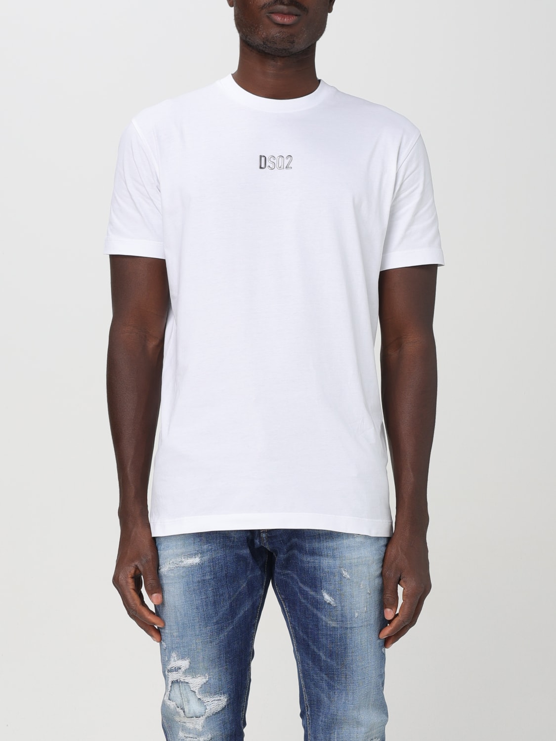 DSQUARED2 T-SHIRT: T-shirt herren Dsquared2, Weiß - Img 1