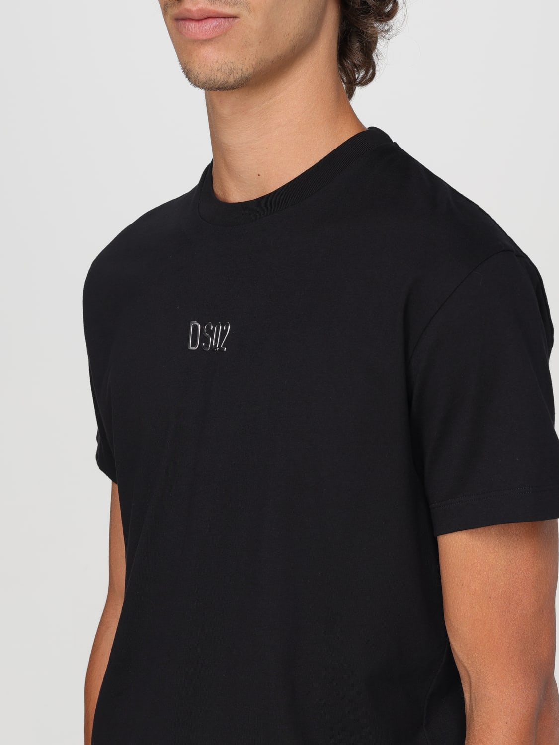 DSQUARED2 T-SHIRT: T-shirt men Dsquared2, Black - Img 4