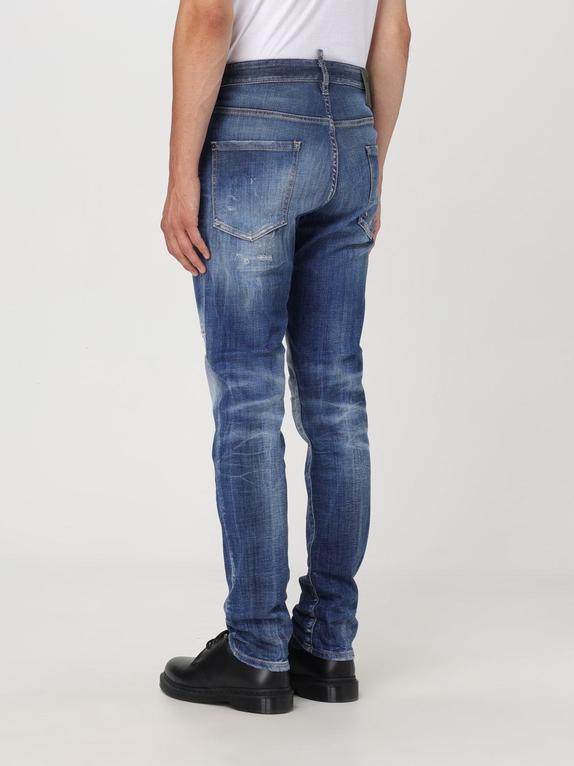 DSQUARED2 JEANS: Pantalón hombre Dsquared2, Denim - Img 2