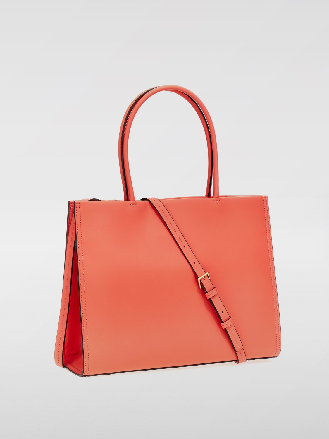 Orange tory burch tote deals