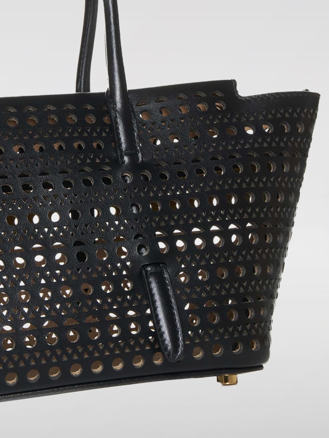 ALAÏA: Handbag woman - Black | Alaïa handbag AA1S03120CA303