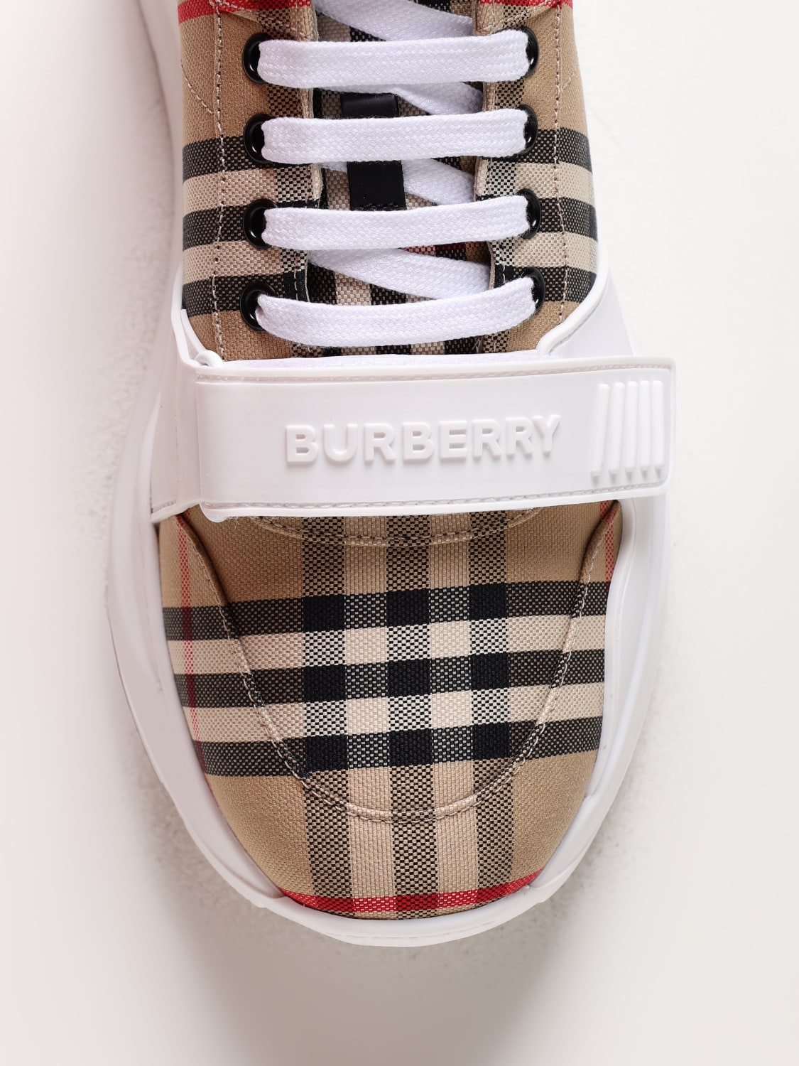 BURBERRY SNEAKERS: Sneakers men Burberry, Beige - Img 4