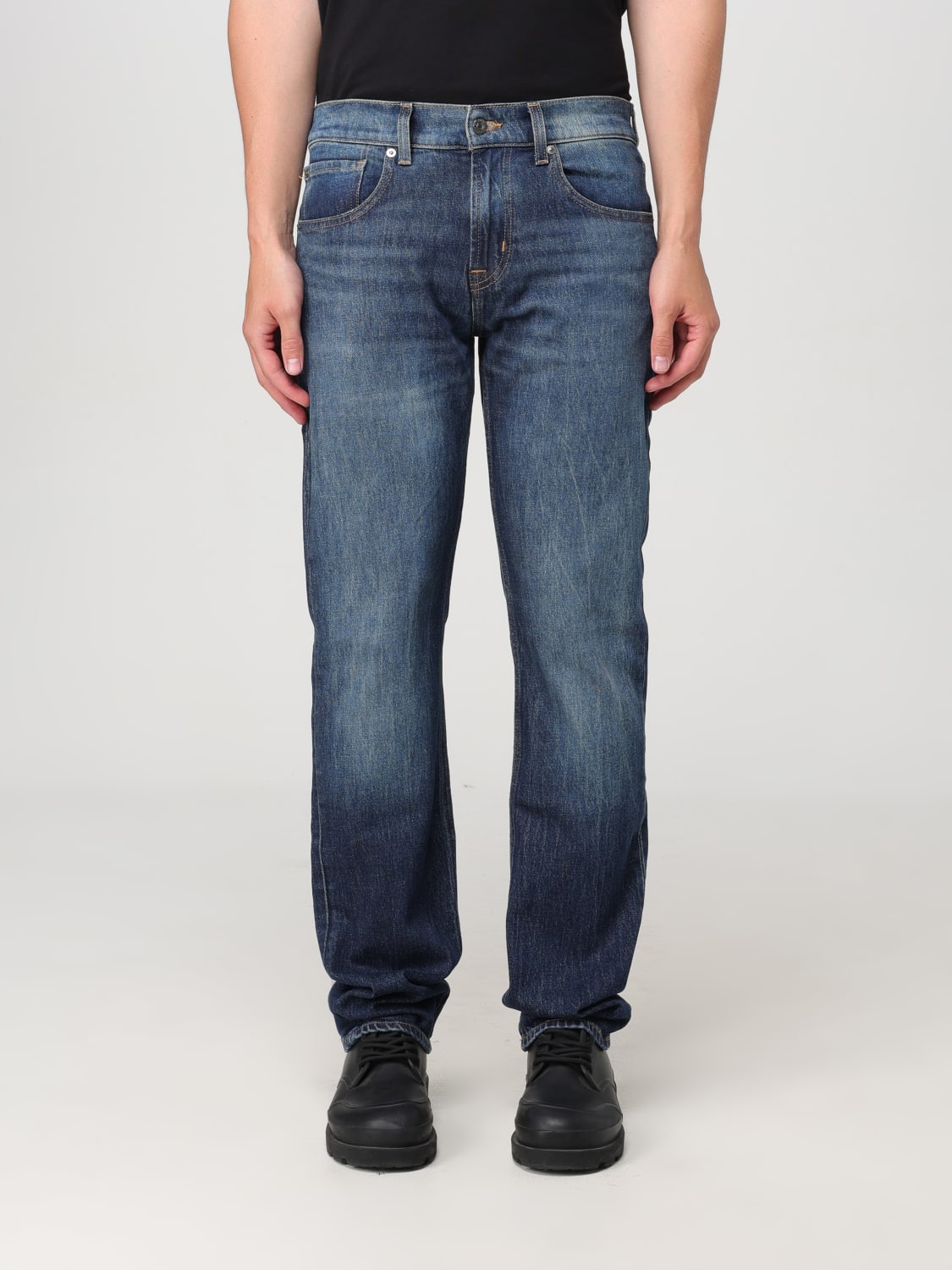 7 FOR ALL MANKIND Jeans men Blue 7 For All Mankind jeans JSSCC100HR online at GIGLIO.COM