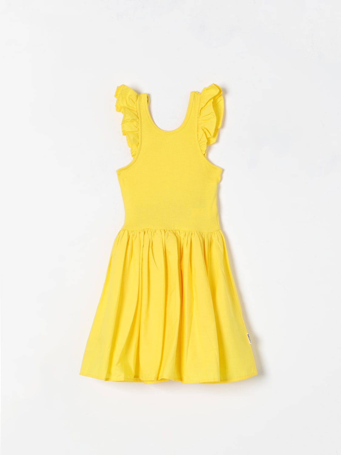 MOLO KLEID: Kleid kinder Molo, Gelb - Img 1