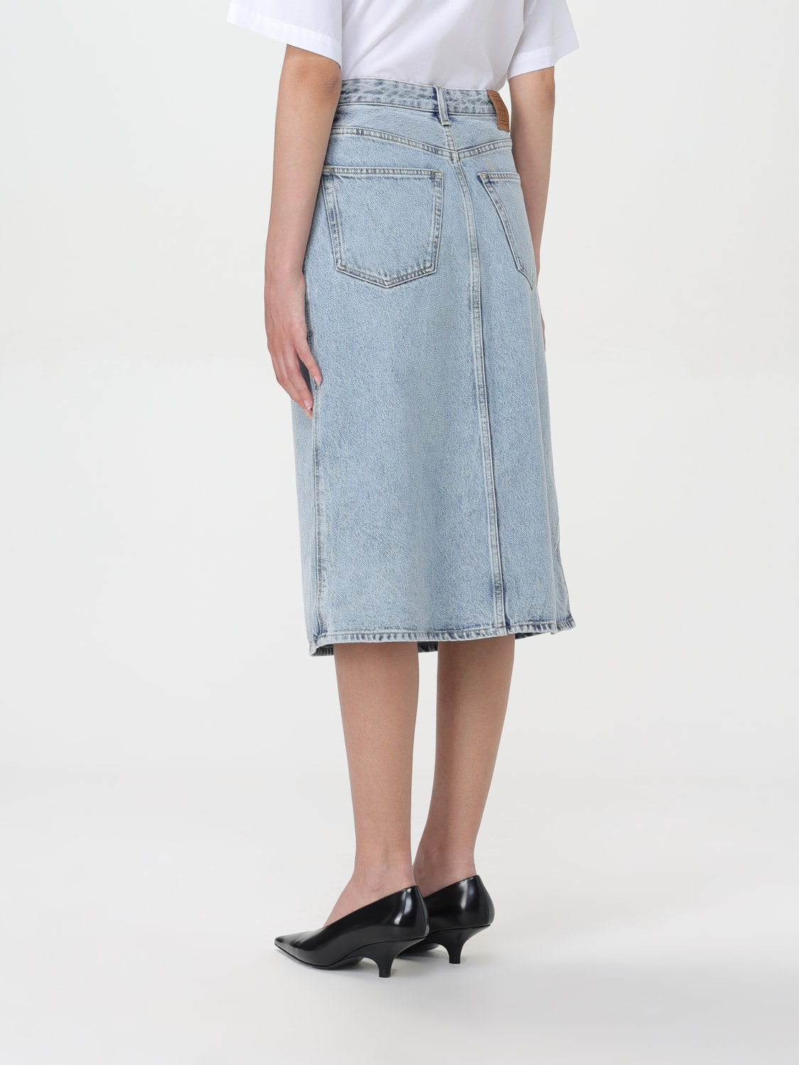 TOTEME JUPE: Jupe femme Toteme, Denim - Img 2