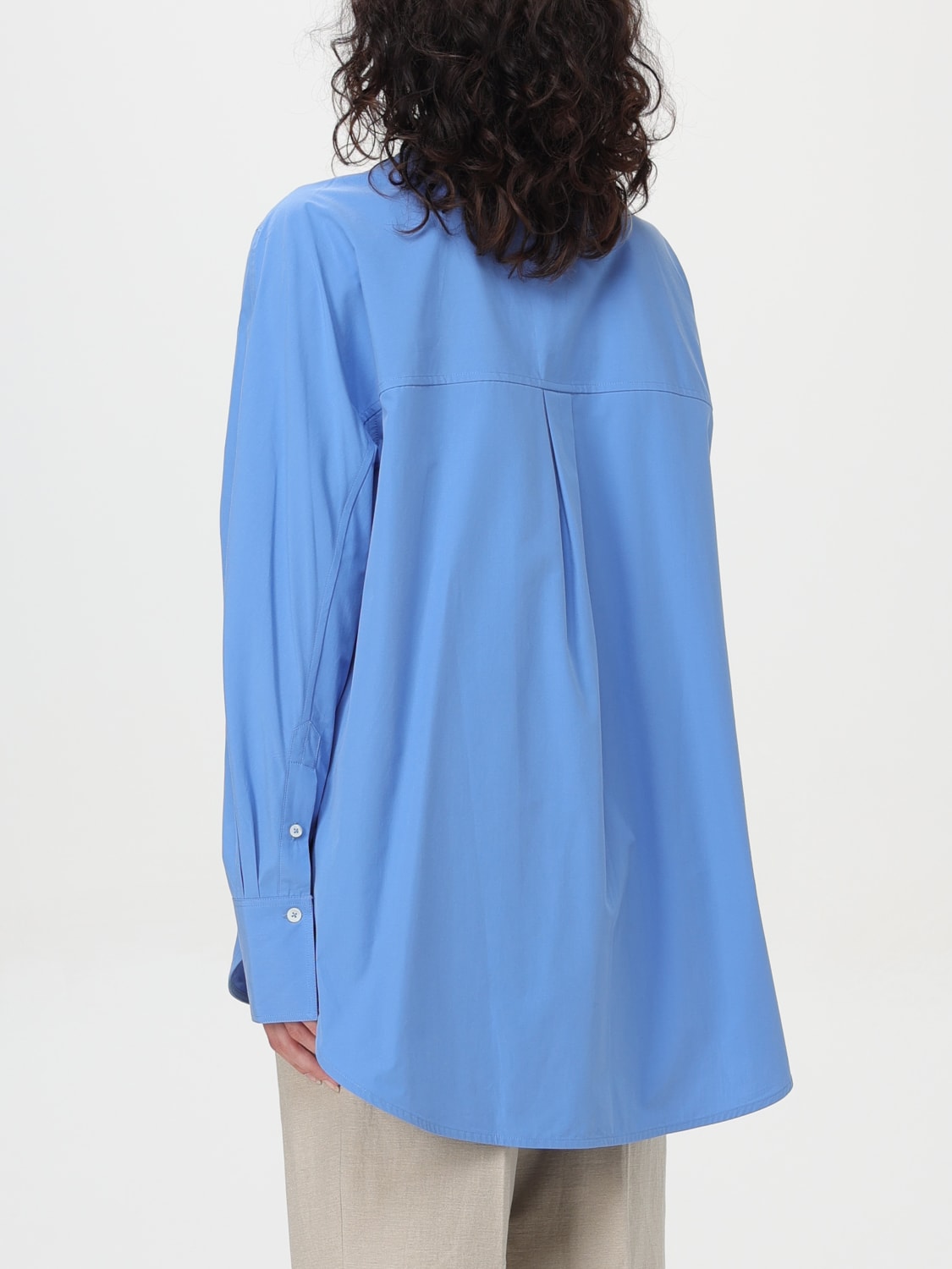 TOTEME CAMISA: Camisa mujer Toteme, Azul Oscuro - Img 3