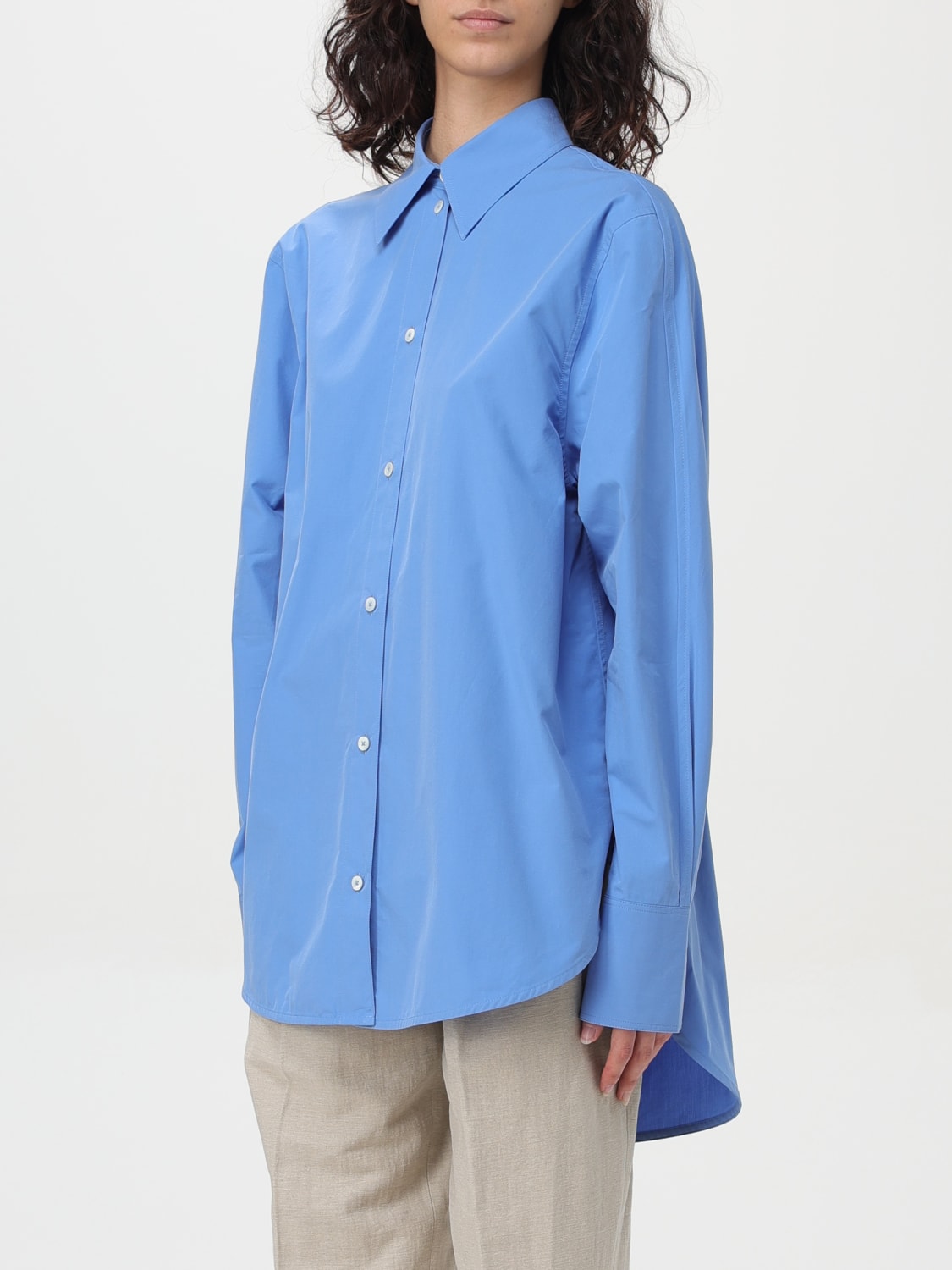 TOTEME CAMISA: Camisa mujer Toteme, Azul Oscuro - Img 4