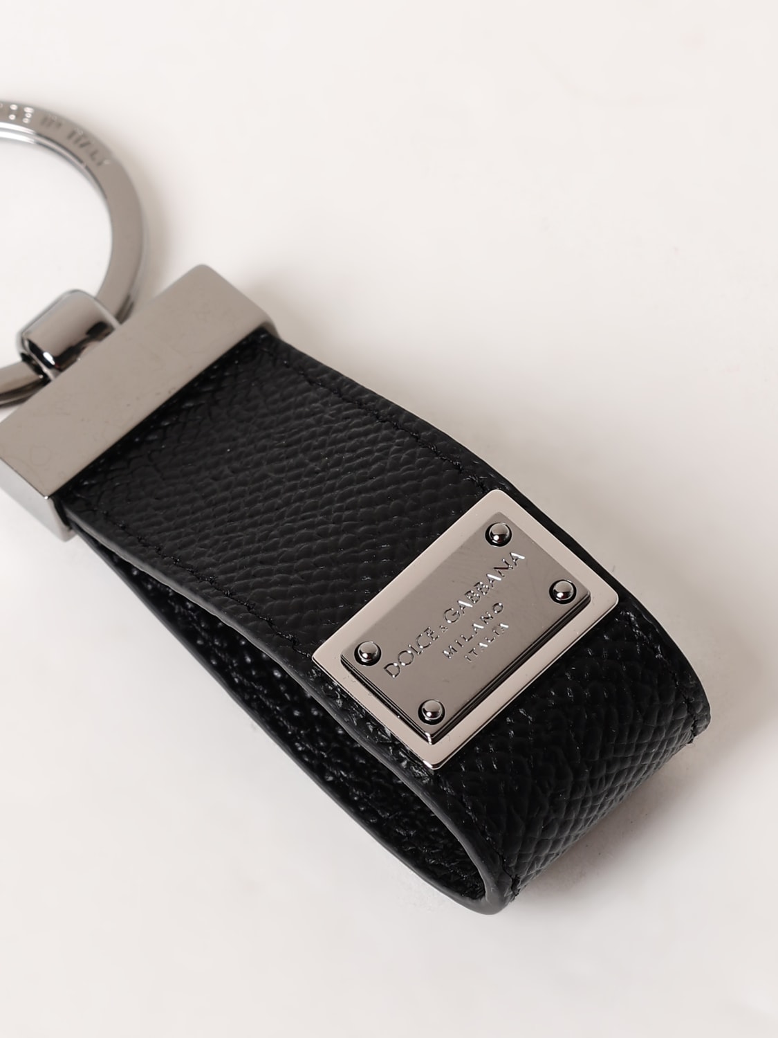 DOLCE & GABBANA KEYRING: Keyring men Dolce & Gabbana, Black - Img 2