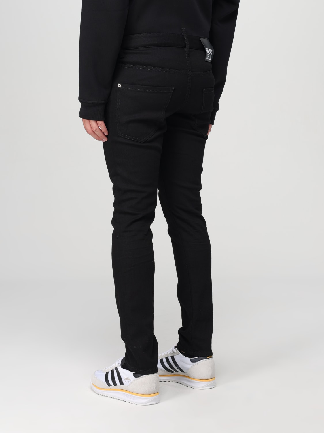 DSQUARED2 JEANS: Pants men Dsquared2, Black - Img 2