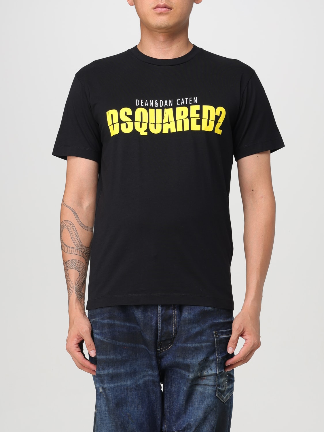 Giglio T-shirt Dsquared2 in cotone con logo