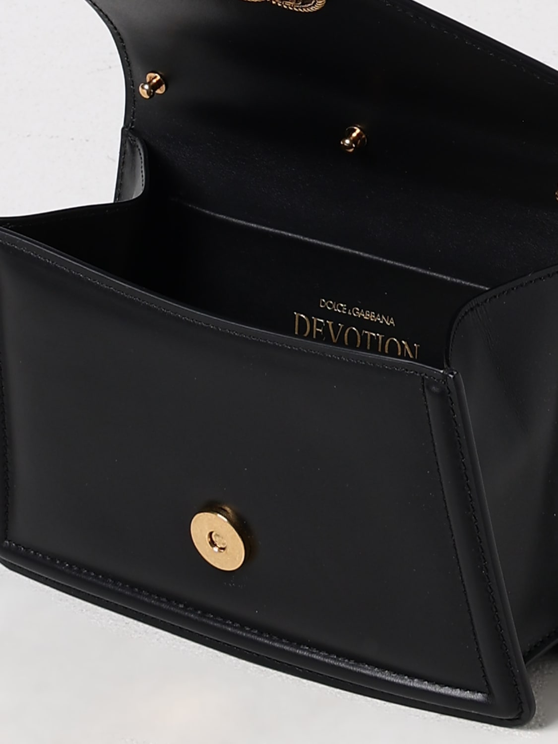 DOLCE & GABBANA: Crossbody bags woman - Black | Dolce