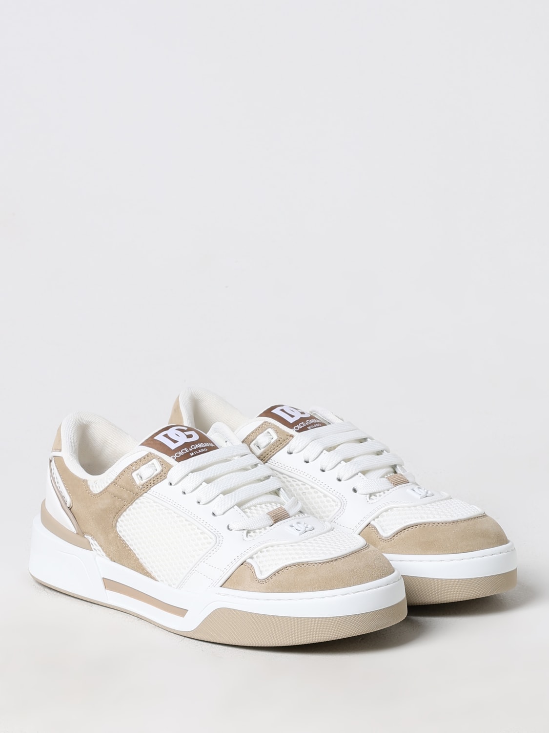 DOLCE & GABBANA SNEAKERS: Sneakers men Dolce & Gabbana, Beige - Img 2