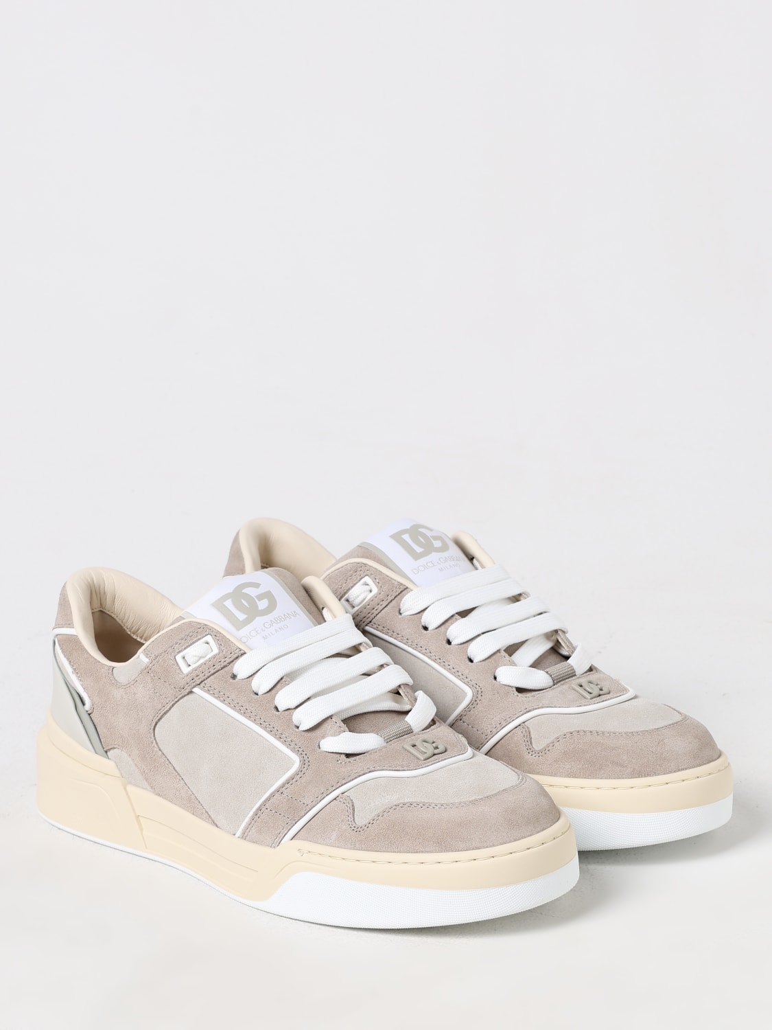 DOLCE & GABBANA SNEAKERS: Sneakers men Dolce & Gabbana, Beige - Img 2